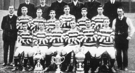 Celtic 1908 with trophies lr